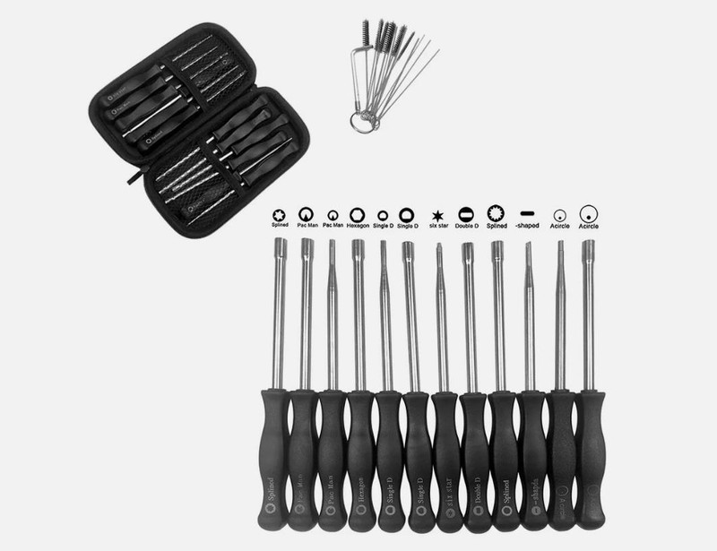 12pcs Screwdriver Carburetor Adjustment Tool Carb Adjust Kit For 2 Cycle Engine gallery