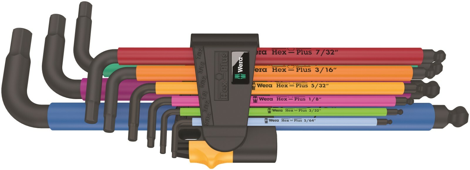 Wera 950/9 Hex-Plus Multicolor 2 L-Key Set SAE 9 Pieces 05022640001 gallery