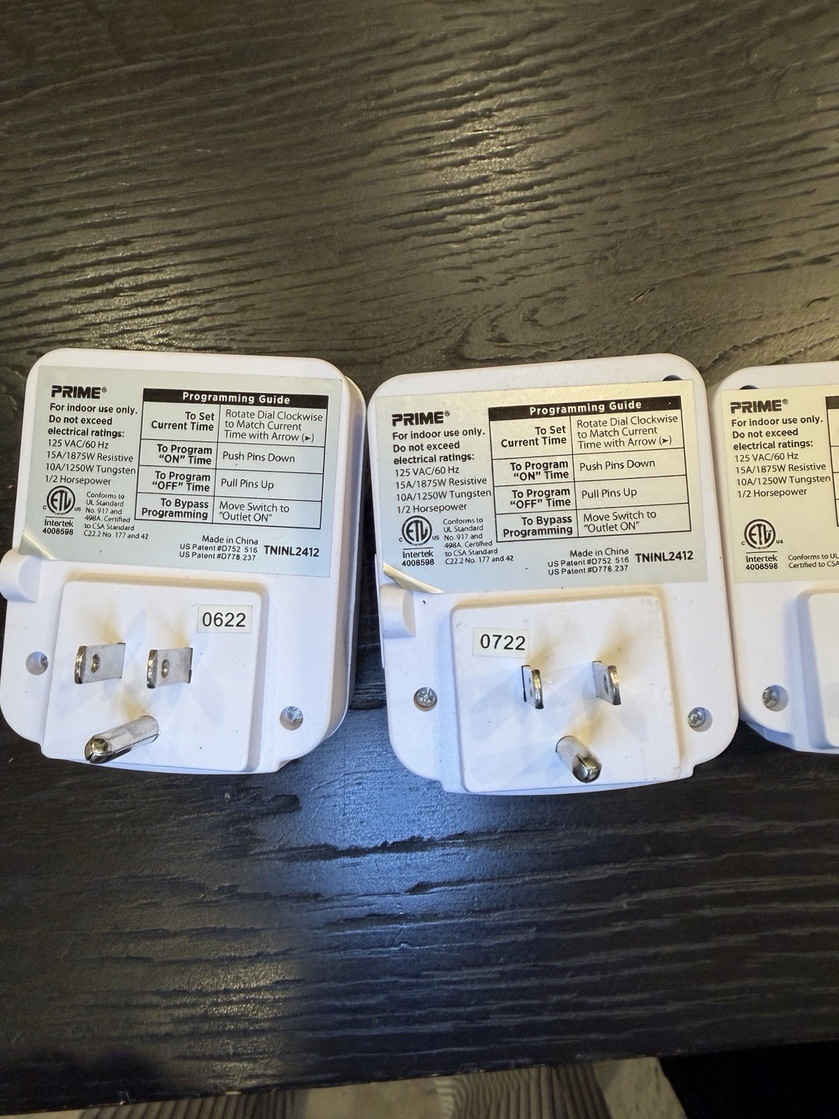 PRIME 24 Hour Programming Timer For indoor use only Bundle of 3 gallery