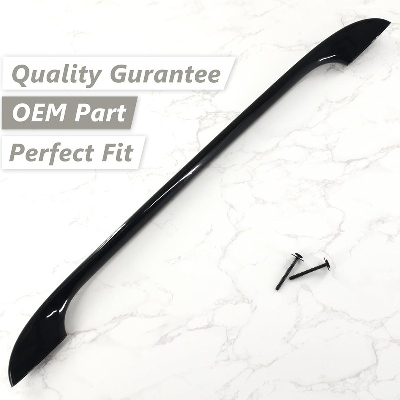 Black Handle Compatible with Frigidaire Kenmore Wall 5304458312 with 2 Screws gallery