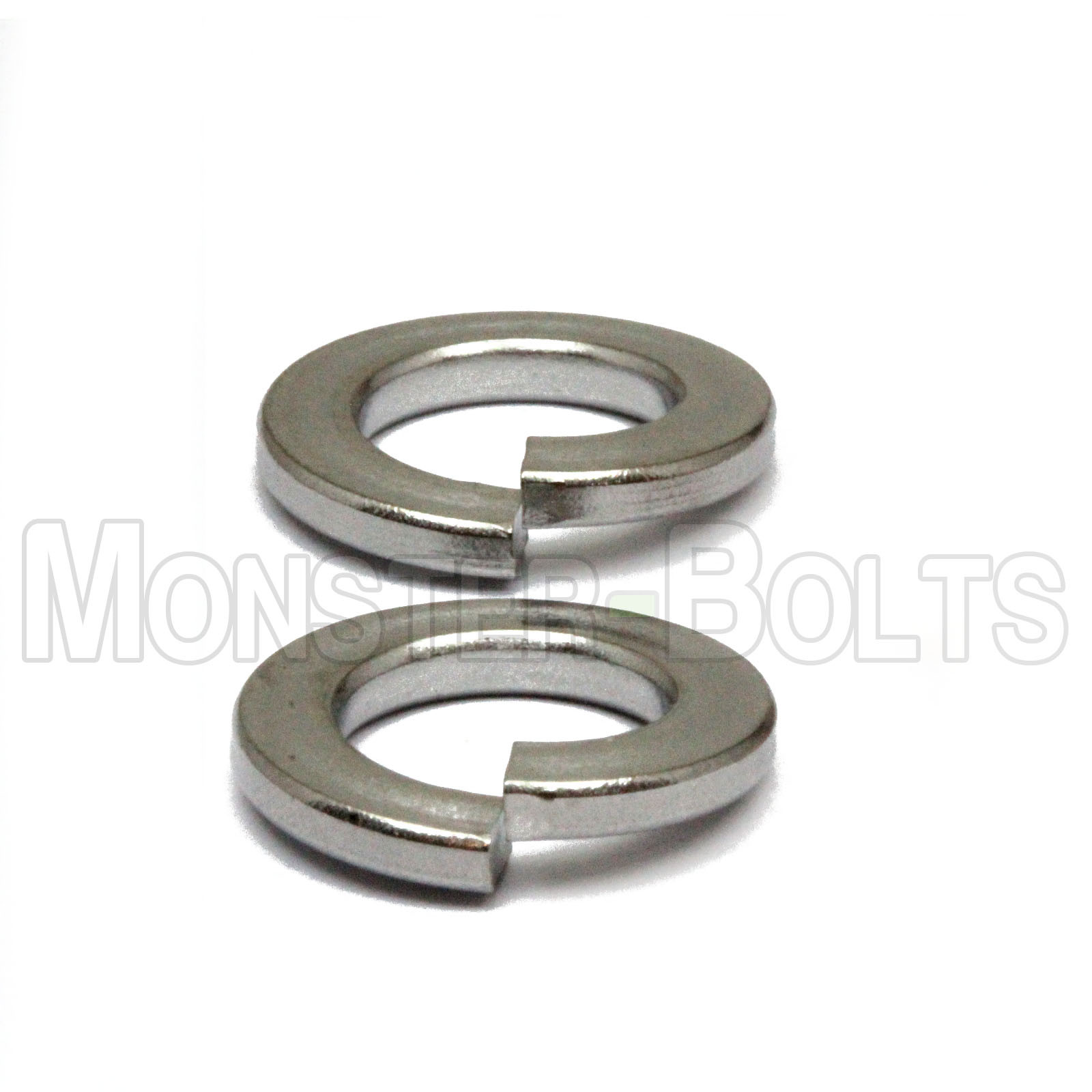 Regular Split Lock Washer, Zinc Plated Steel #4 #6 #8 #10 1/4" 5/16" SAE US Inch gallery