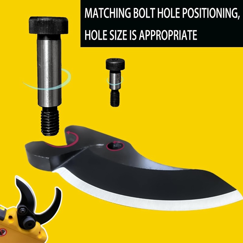 2PCS Replacement Pruner Blades For Dewalt 20V MAX Cordless DCPR320B DCPR320D1 gallery