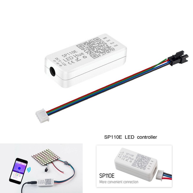 SP110E LED Strip BT Controller iOS/Android-compatible App Control 1024 Pixels gallery