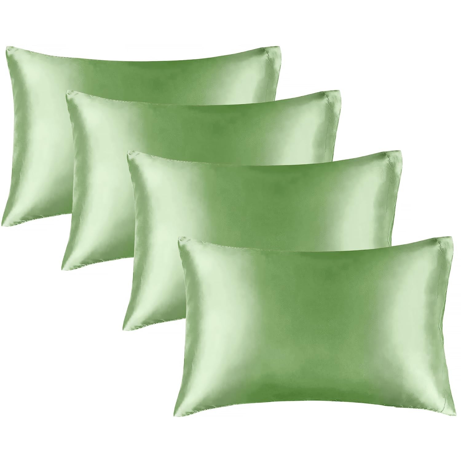 Luxury Body Pillowcase Set, 2 Pieces, Skin Friendly, 20x54, Sage gallery