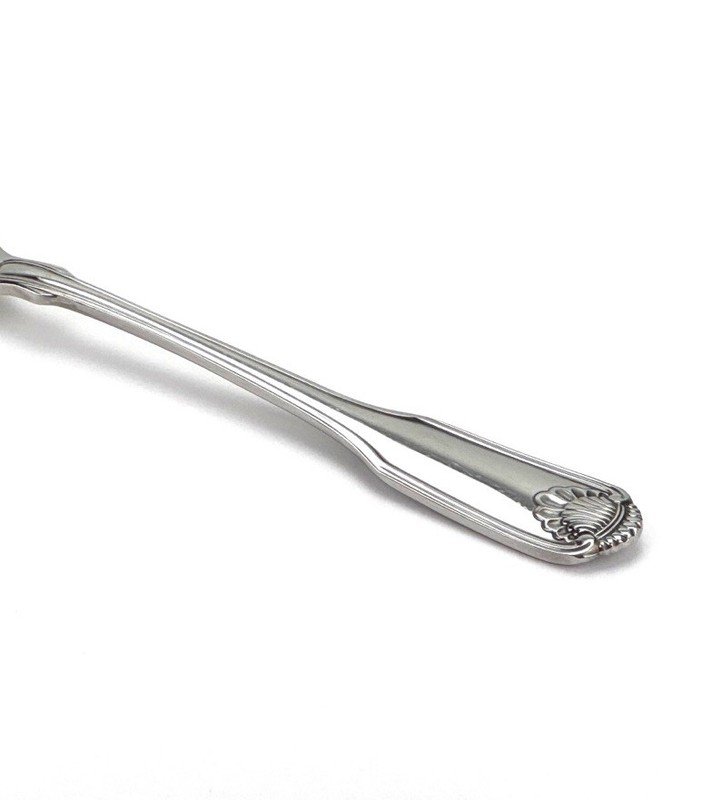 Oneida CLASSIC SHELL Dinner Fork Stainless CUBE Heirloom USA Silverware Flatware gallery