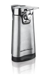 Hamilton Beach SureCut Automatic Electric Can Opener with Multi Tool, Stainless