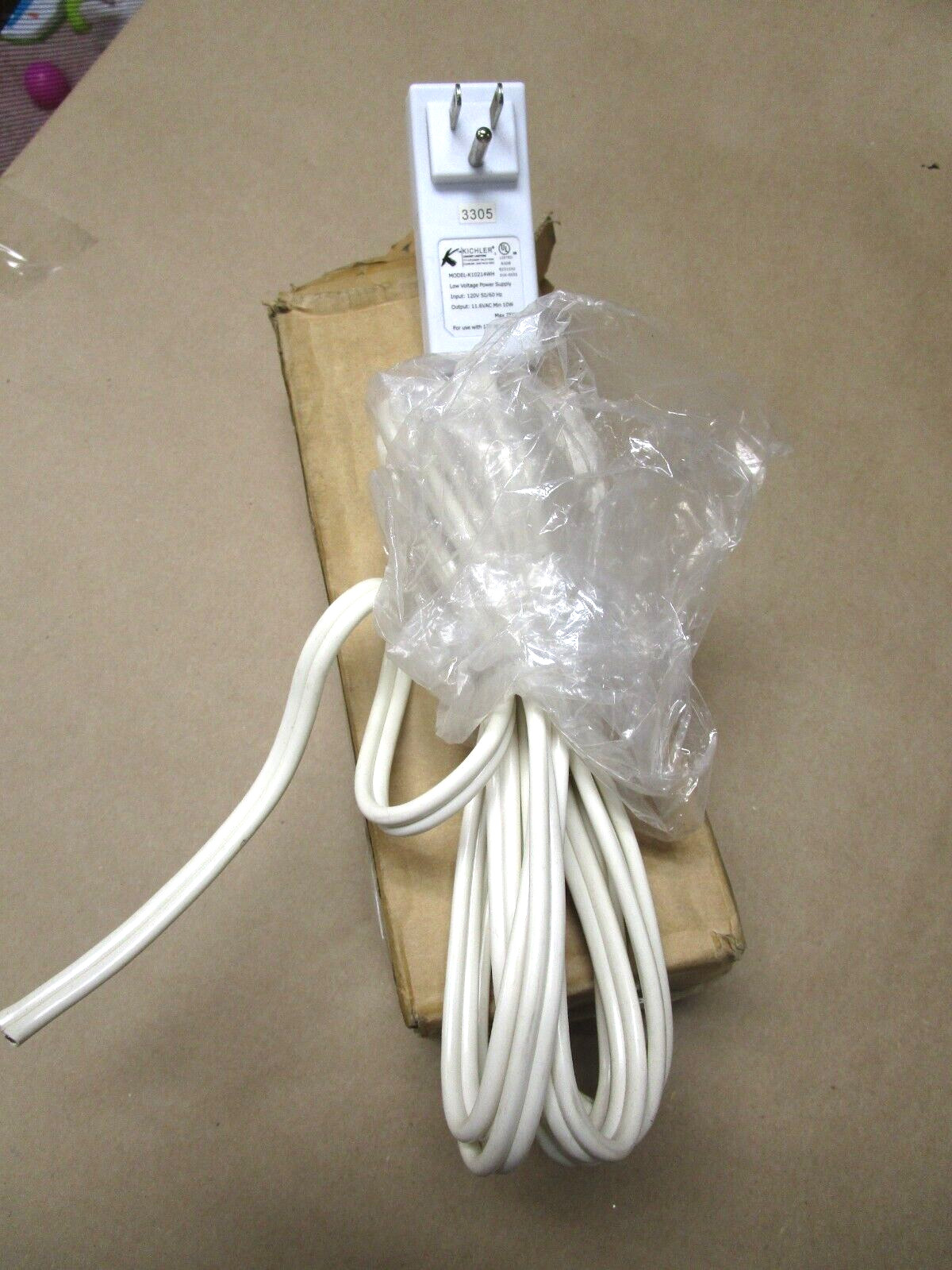 (1) Kichler 10214 WH Lighting Transformer Plug in transformer 12V 75W gallery