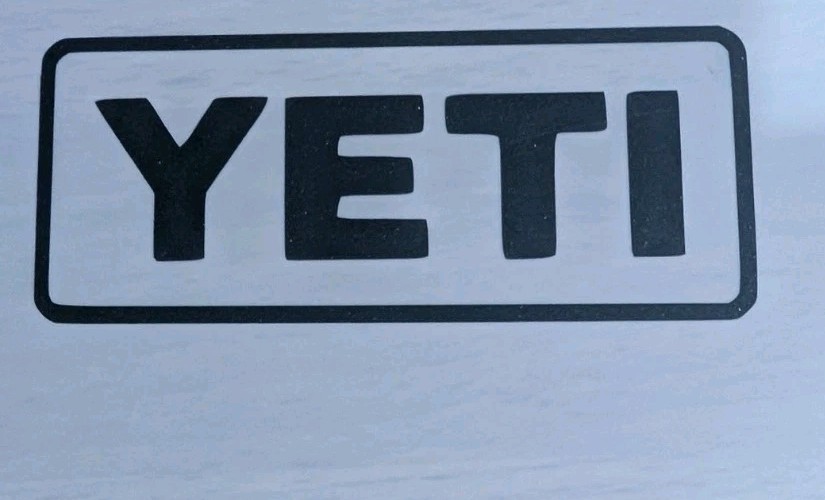 YETI vinyl decal gallery