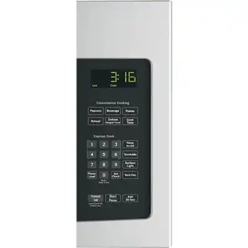 GE Over-the-Range Microwave Stainless Steel Model JVM3162RJSS gallery