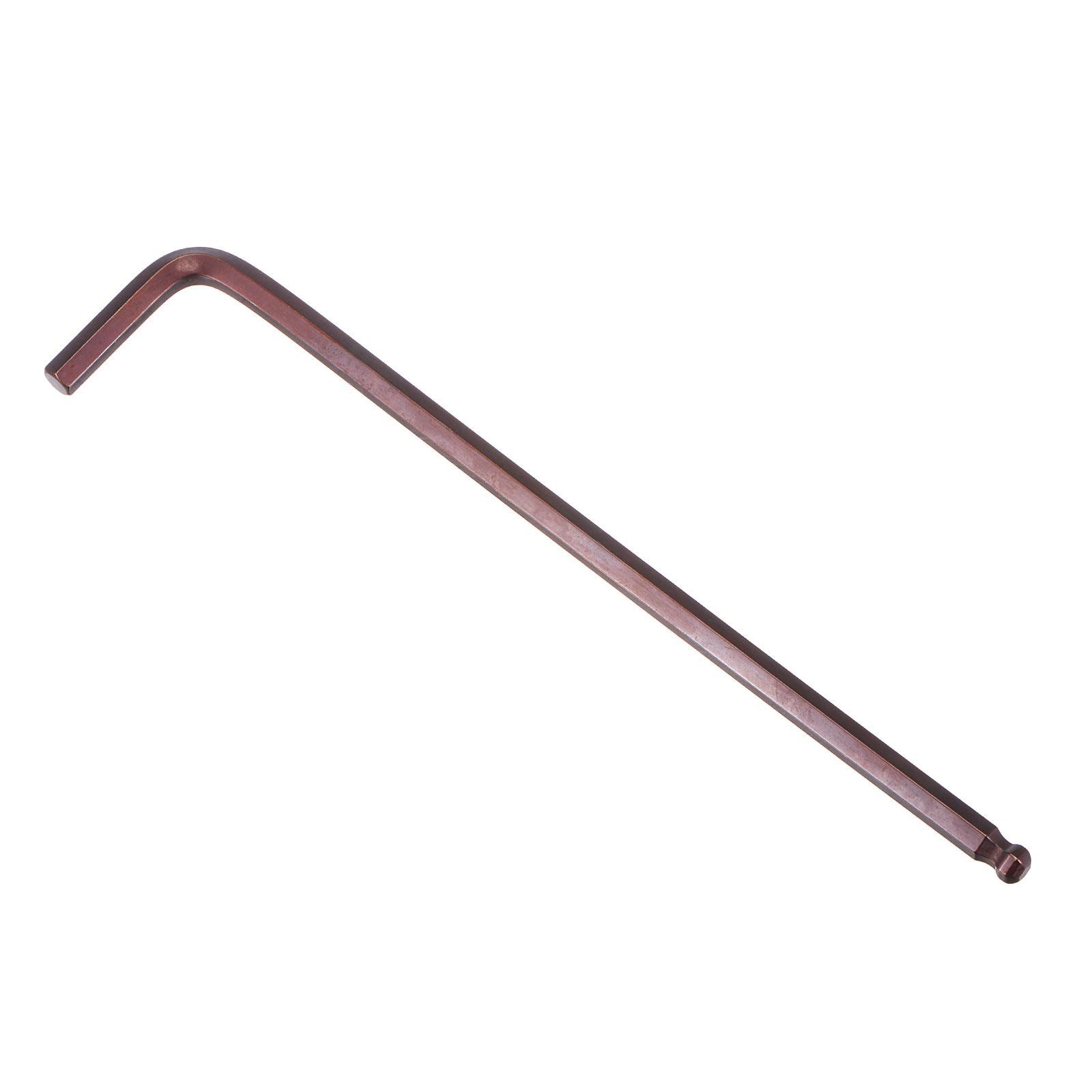6mm Ball End Hex Key Wrench L Shaped Extra Long Arm S2 Steel Repairing Tool gallery