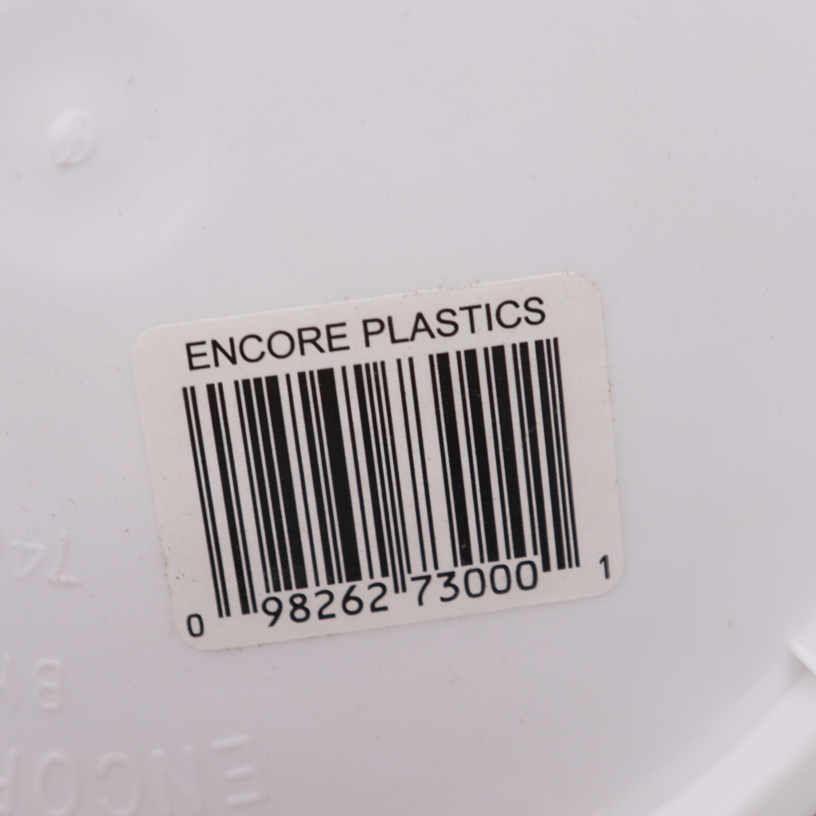 Encore Plastics Pail Pry-Off Lid Plastic White 1-Gallon 10000 gallery