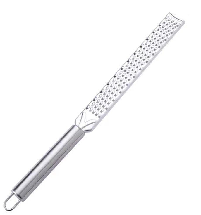 1pc Stainless Steel Long Grater Lemon Cheese Garlic Ginger Zester - NEW gallery