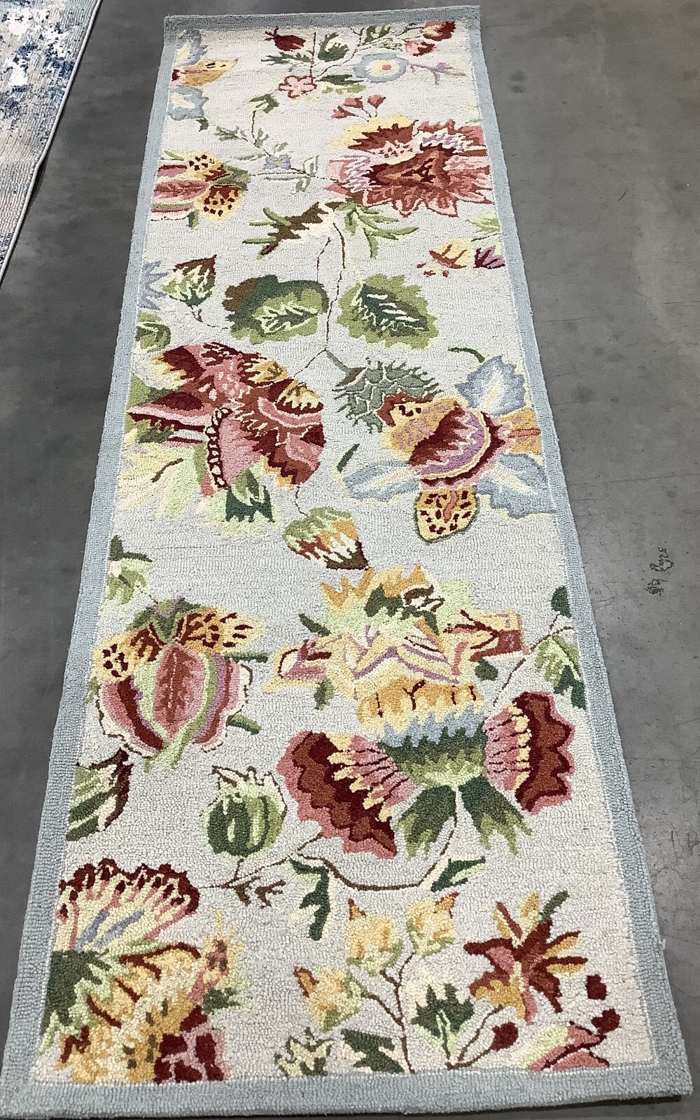 LIGHT BLUE 2'-6" x 8'-0" Back Stain Rug, Reduced Price 1172681283 HK331D-28 gallery