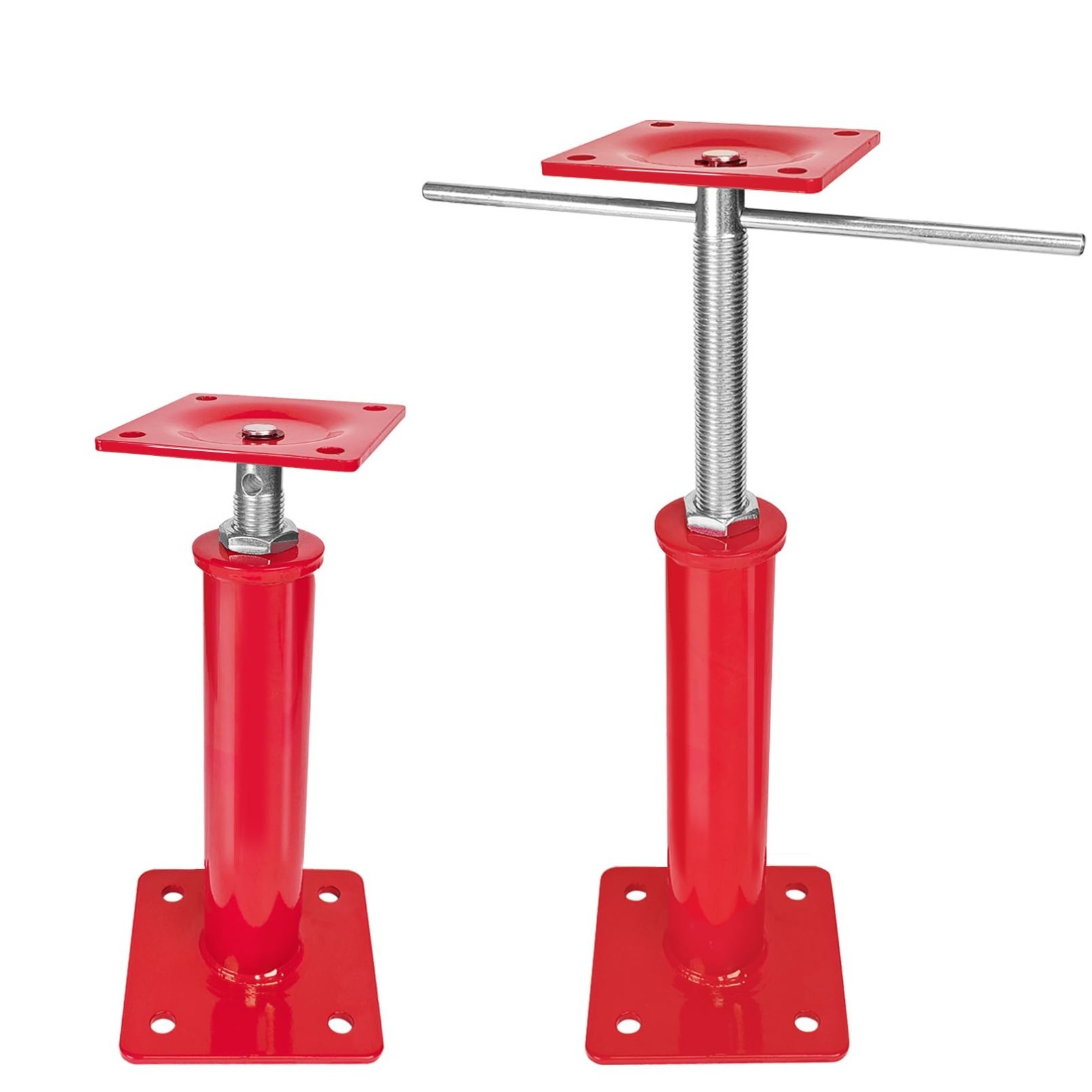 2 Pack Adjustable Floor Jacks 11"-16" Height, 3-5 Ton Heavy-Duty Support for Fou gallery