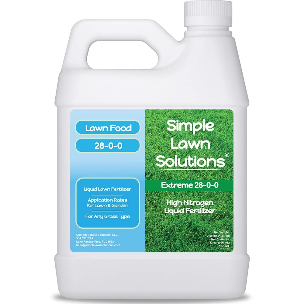 Liquid Lawn Fertilizer 28-0-0 High Nitrogen NPK Fertilizer Liquid Lawn Food gallery