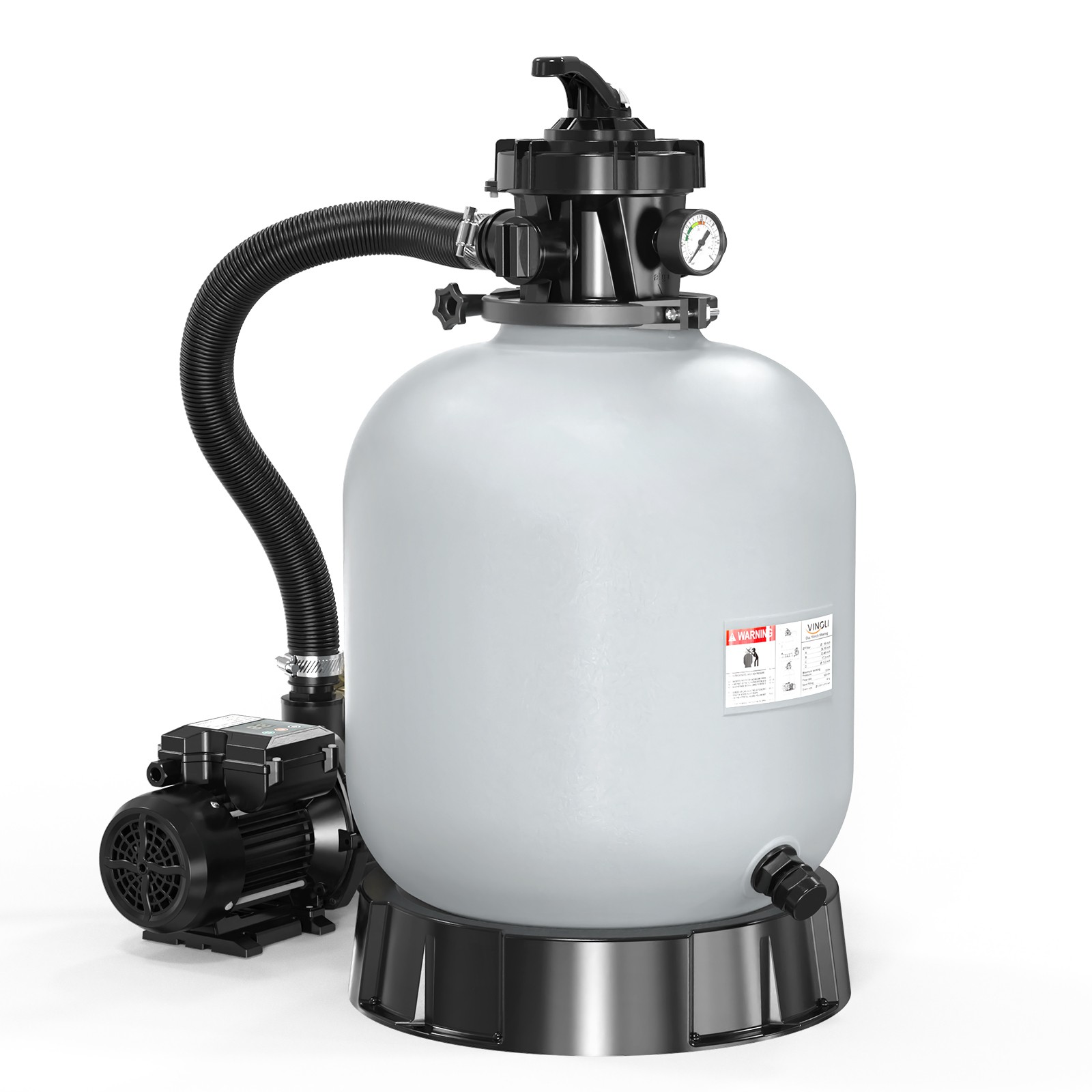 Sand Pool Filter 16 inch Tank With 3/4 HP Pump for Above Ground Swimming Pool gallery