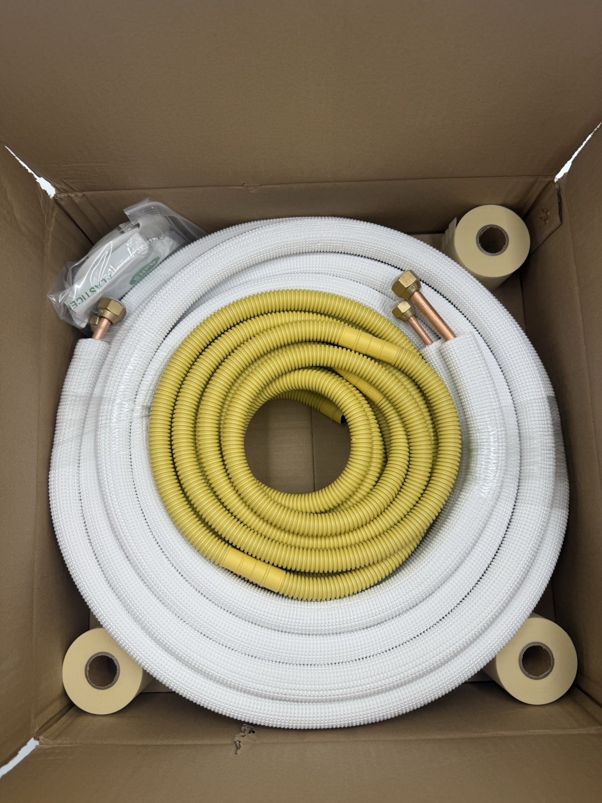 Findmall Mini Split Heat Pump Install Kit 1/4" & 3/8" Copper Line 25 FT Kit gallery