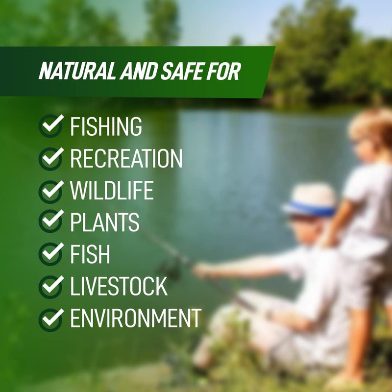 4X Pond Cleaner - Reduces Muck & Sludge for a Clean, Natural Look - Super Concen gallery