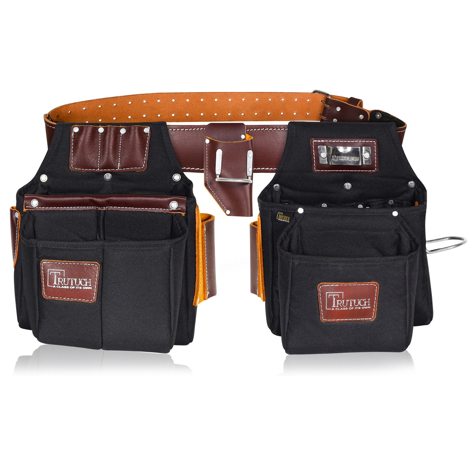 TRUTUCH Nylon and Leather Tool Belt | Framing Tool Bags | Nylon Tool Pouch gallery