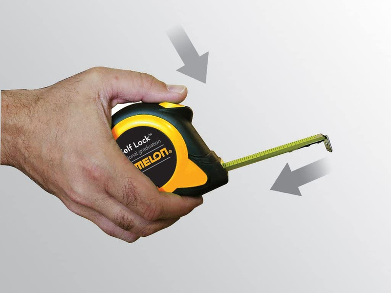 Self Locking Tape Measure 16 Ft Power Tape Nylon Coated Easy Read Fractions gallery