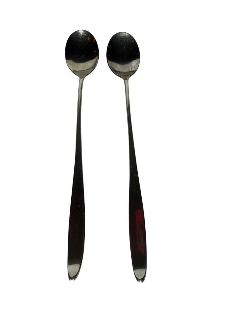 Lauffer Design 2 Norway Towle Stainless Steel Iced Tea Spoon Flatware Silverware gallery