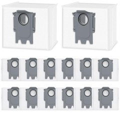14 Pack Dust Bag Compatible with Roborock Q7 M5+, Q10 S5+/Q10 X5+, Q5, Q5+, Q