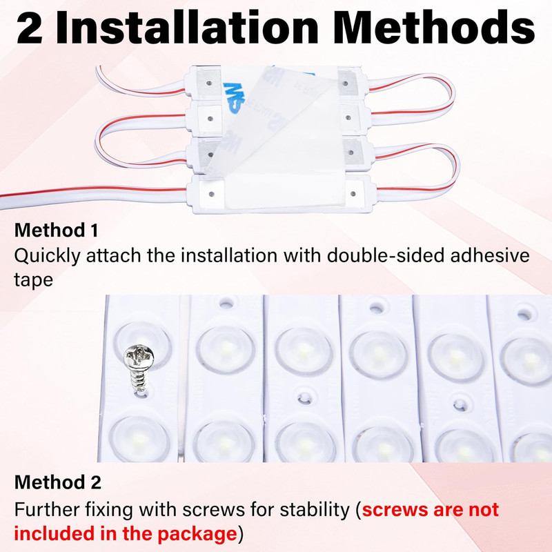120 LED Van Interior Light Kit, 12V Cargo & Trailer Ceiling Lights, White gallery