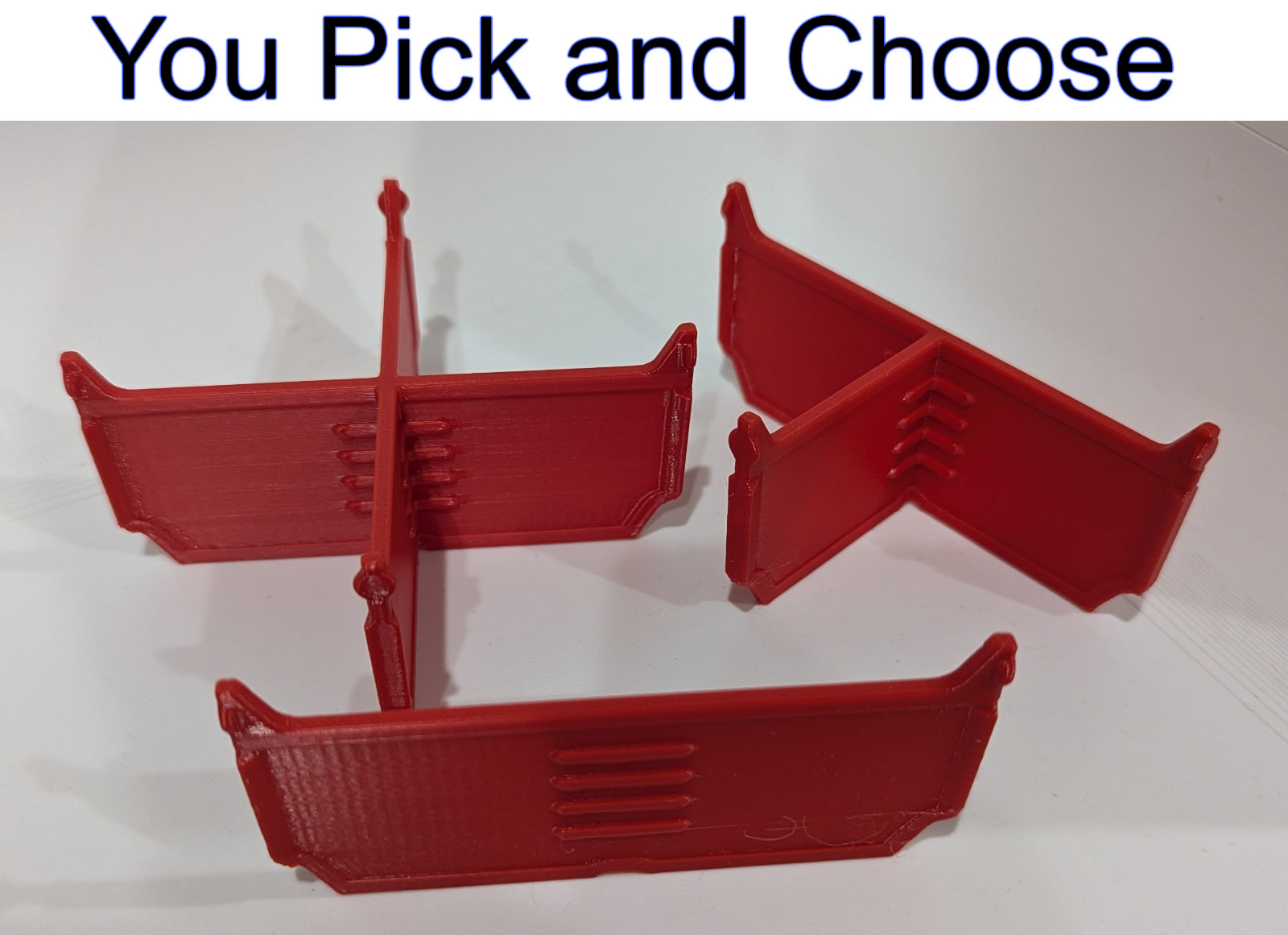 Custom Dividers for Low Profile Milwaukee Packout Tray - Red or Black gallery
