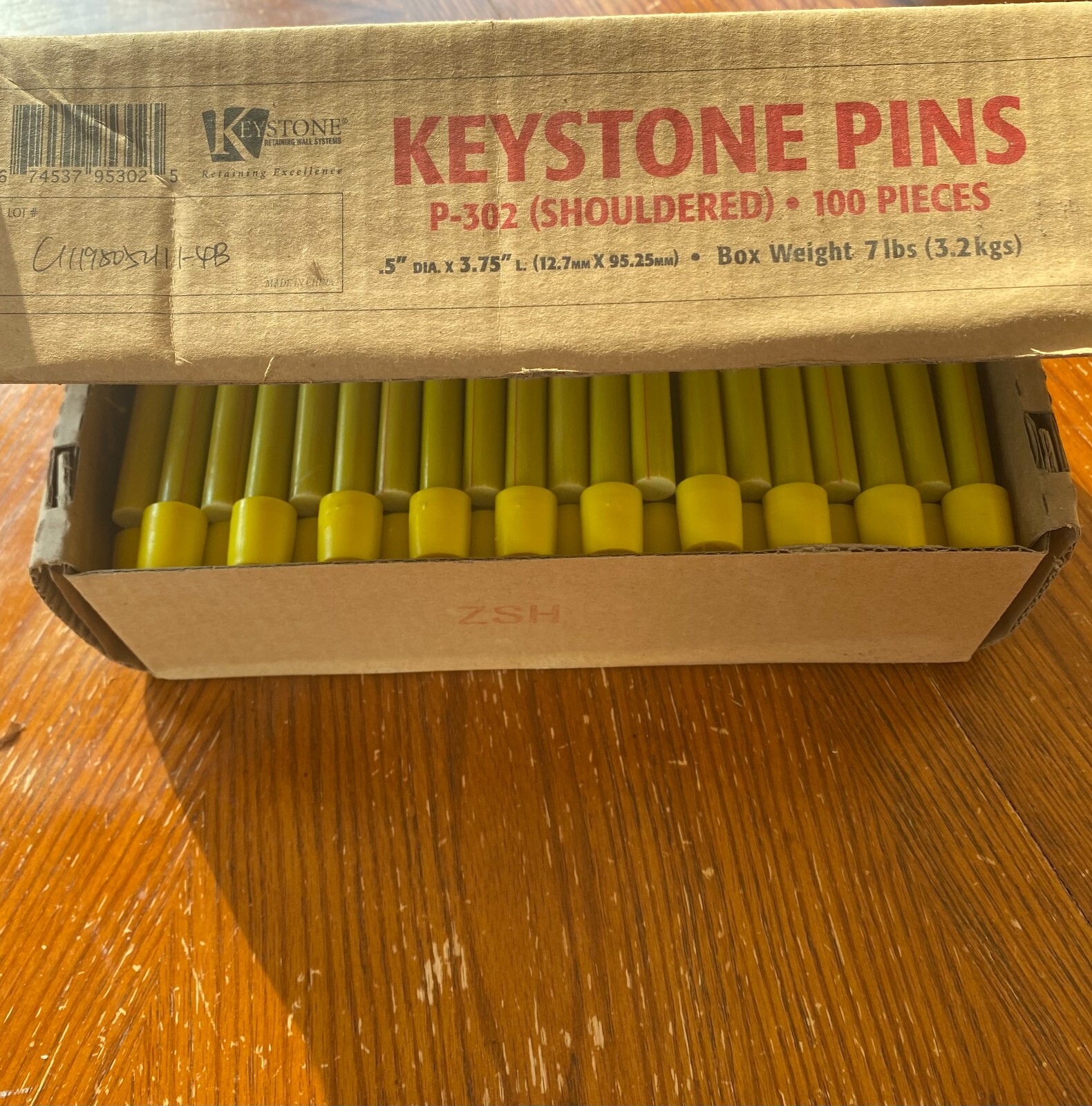 Keystone P-302 pins 100 pieces gallery