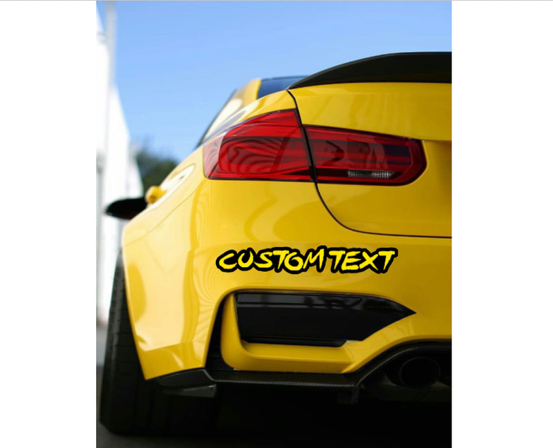 1x Phantom Ghost Custom Text 3D Acrylic Car Emblem Badge Multicolor Laser Cut gallery