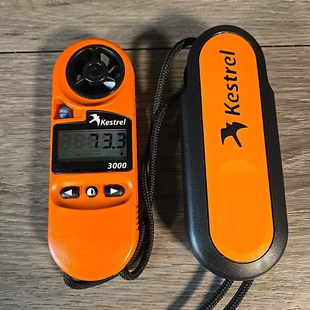 Kestrel 3000 Weather Pocket Meter Wind Speed/Chill Humidity Temperature - Orange gallery