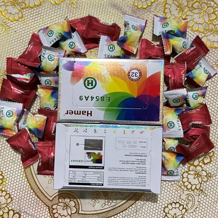 HMR Rainbow - Ginseng Coffee - Candy Chew for Men (1 box /32 Pieces) gallery