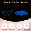 3000-Pack Glow in the Dark Rocks, 0.31"-0.43" Resin Pebbles Stones [Dark Blue] gallery