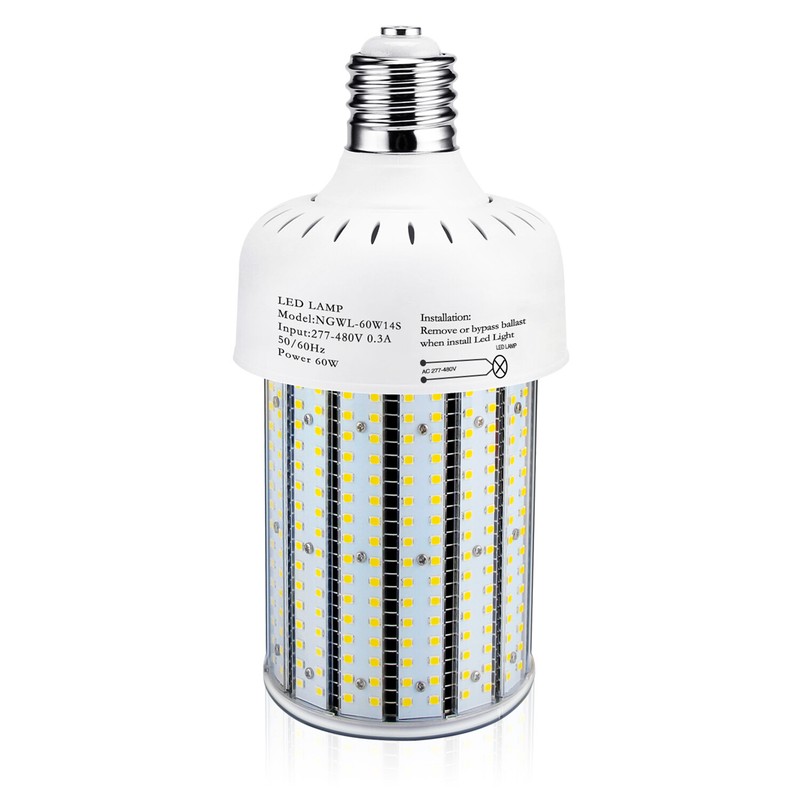 LED Corn Light 60W 6000K E39 Mogul Base Warehouse Factory High Bay Replace Bulb gallery