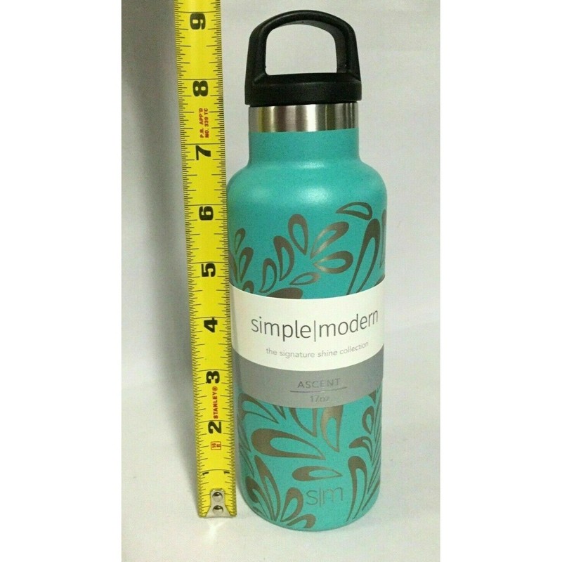 Simple Modern - Insulated Stainless Steel Water Bottle -Swirl Pattern, 17 oz gallery