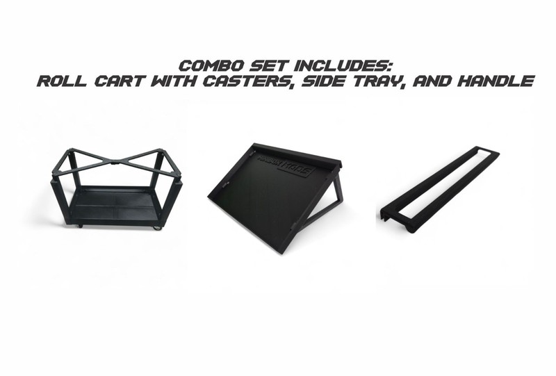 Mini Roll Cart, Side Tray & Handle Combo for US General Mini Tool Boxes gallery