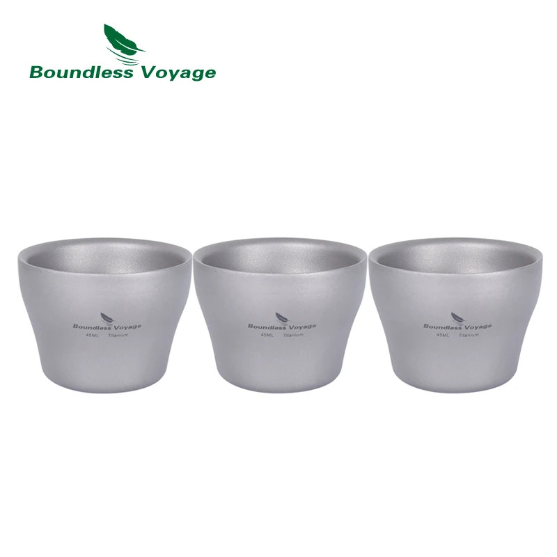 Boundless Voyage Titanium Tea Set Double-Walled Tea Maker Lightweight Teapot gallery