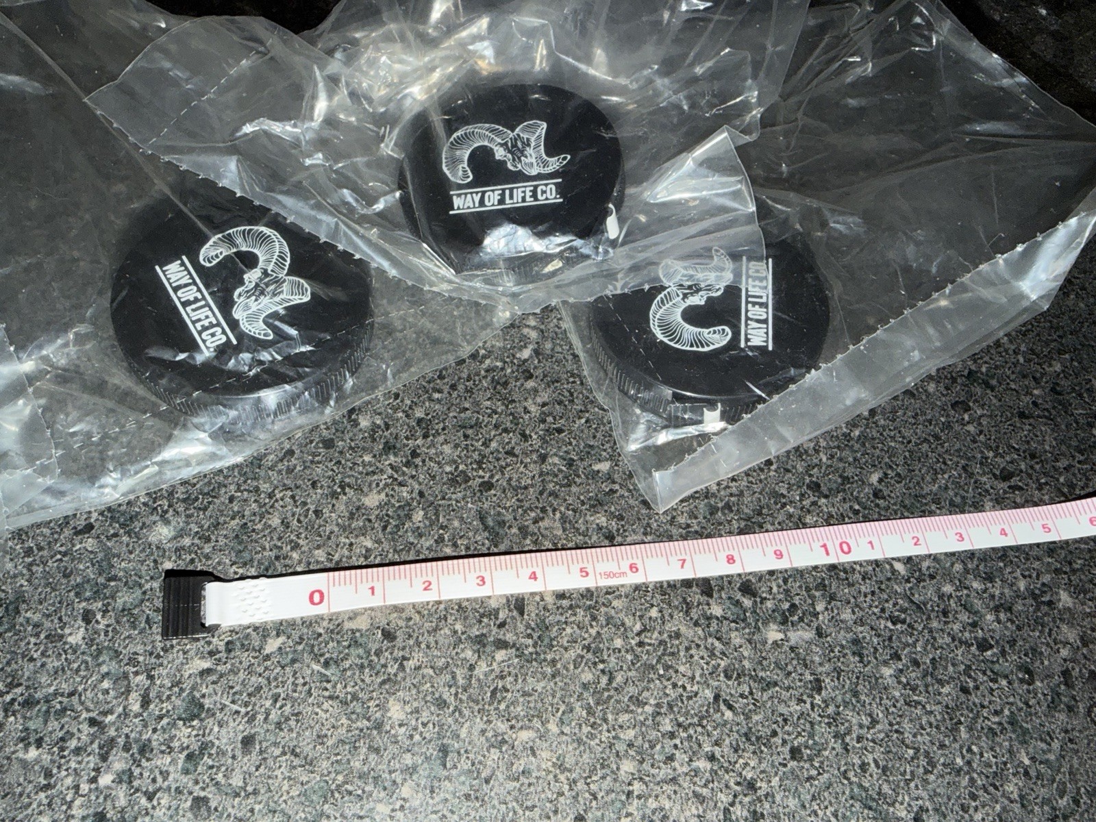Cloth Retractable Measuring Tape. 60inches 150 Centimeters. ￼sets of 10 gallery