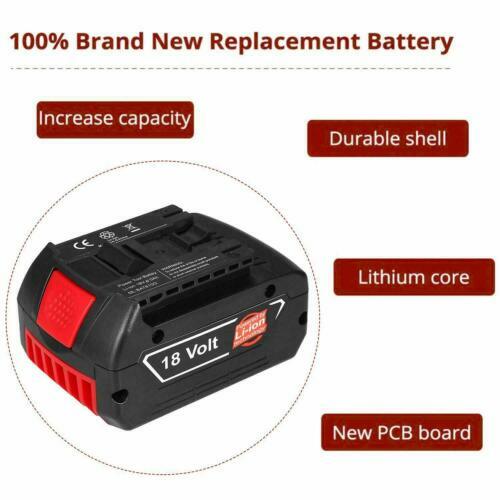 18V BAT618 BAT609 Li-ion Battery 18 Volt 5.0AH BAT620 BAT610G BAT619G for Bosch gallery