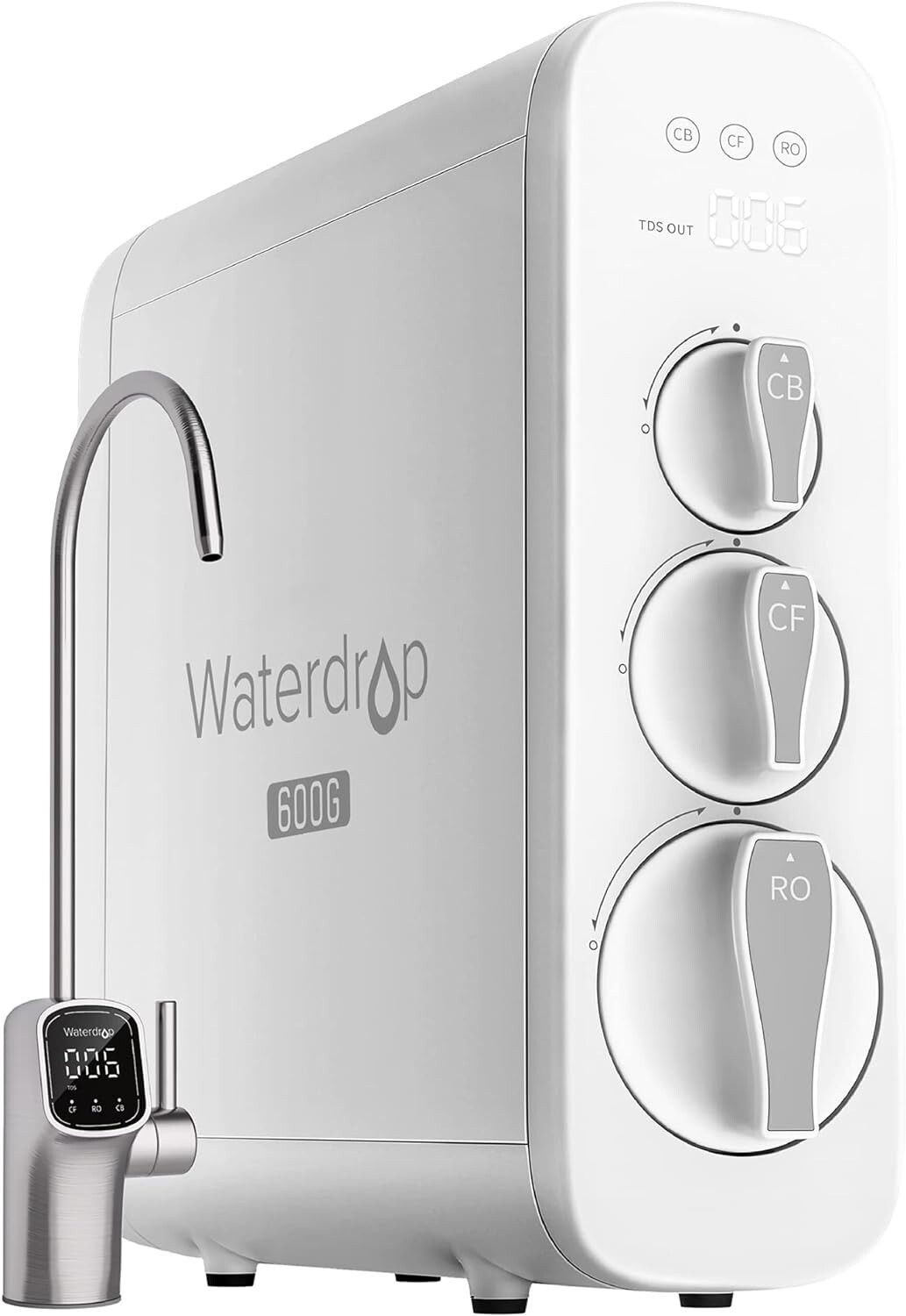 Waterdrop G3P600 Reverse Osmosis System,Tankless,600 GPD -Certified Refurbished gallery