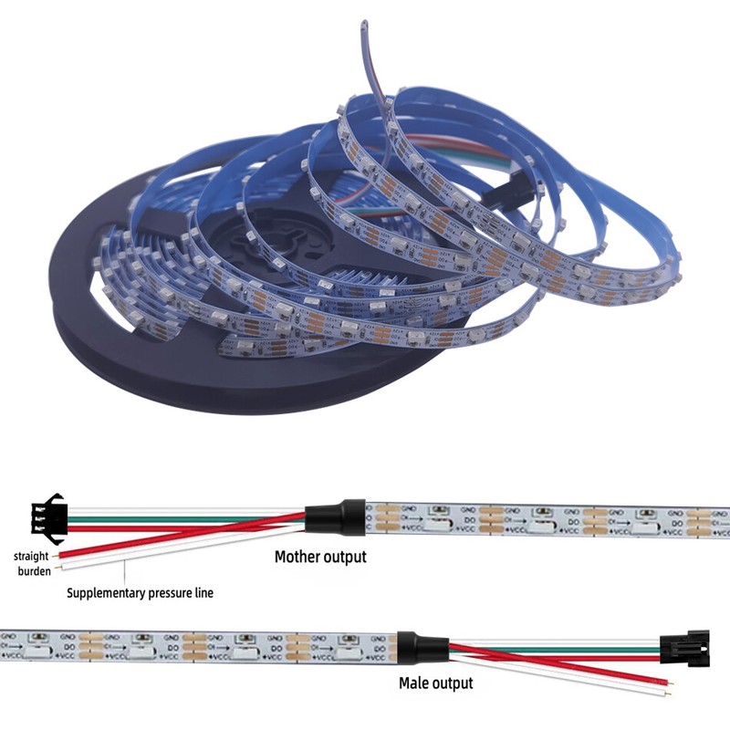 SK6812 4020 LED Side Emitting Thin Light Tape LED Strip RGB WS2812B Addressable gallery