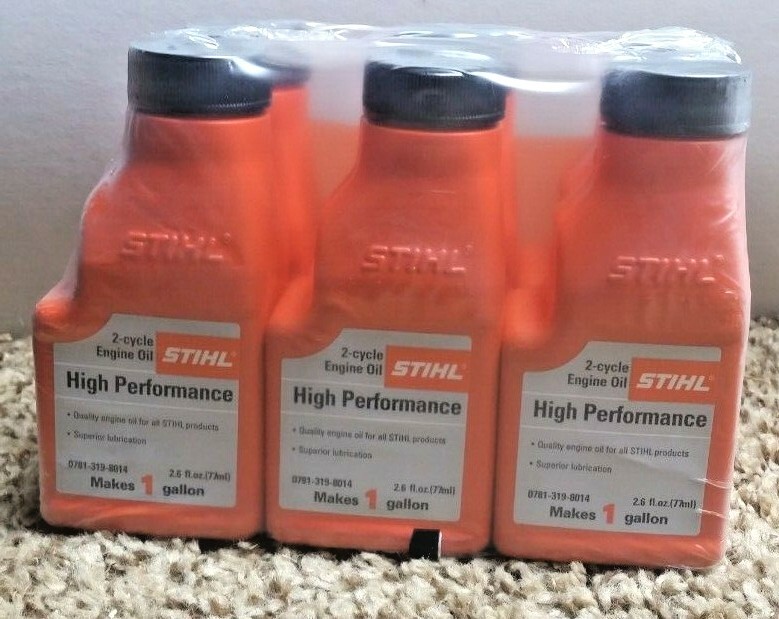 STIHL High Performance Oil 50:1 2-cycle 2.6 oz Per 1 Gal Mix 2.6 oz 6 Pack gallery