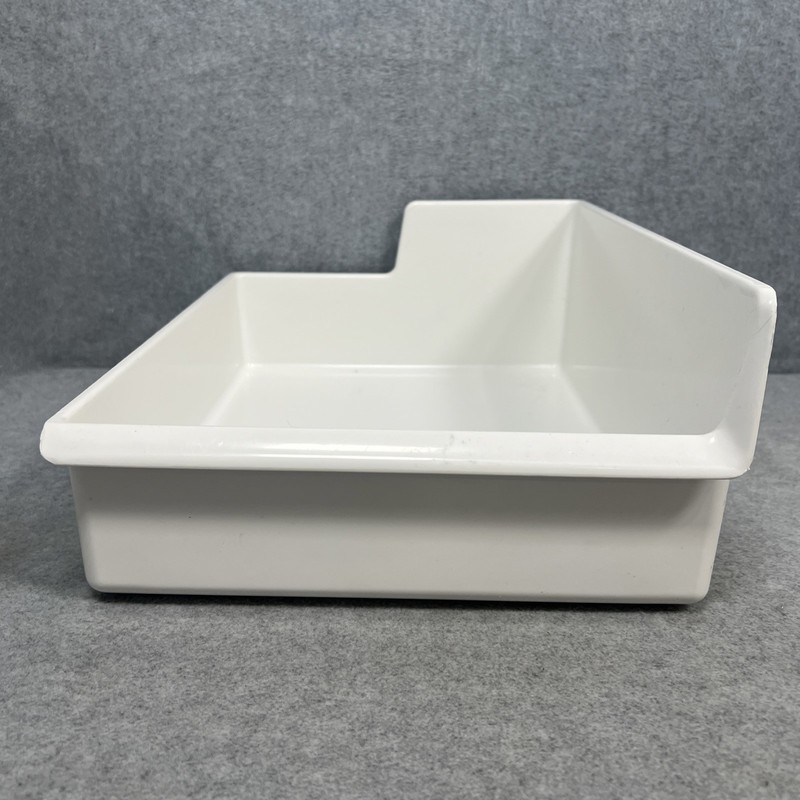 Refrigerator Ice Container Bin - Unknown Brand - 10.5"x14"x3" - white gallery