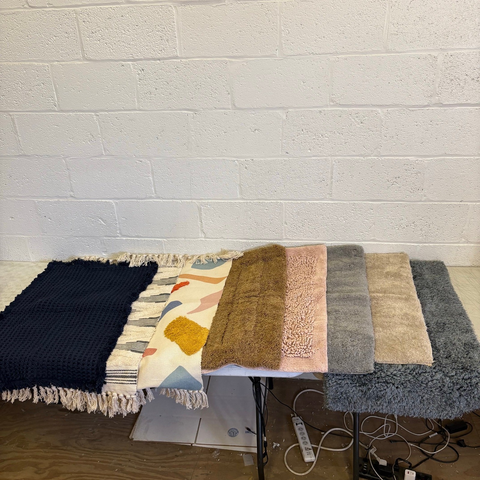 Set-of-8 Small Rugs, Extra Soft, for Bathroom, Kitchen, Door Mat, Non-Slip gallery