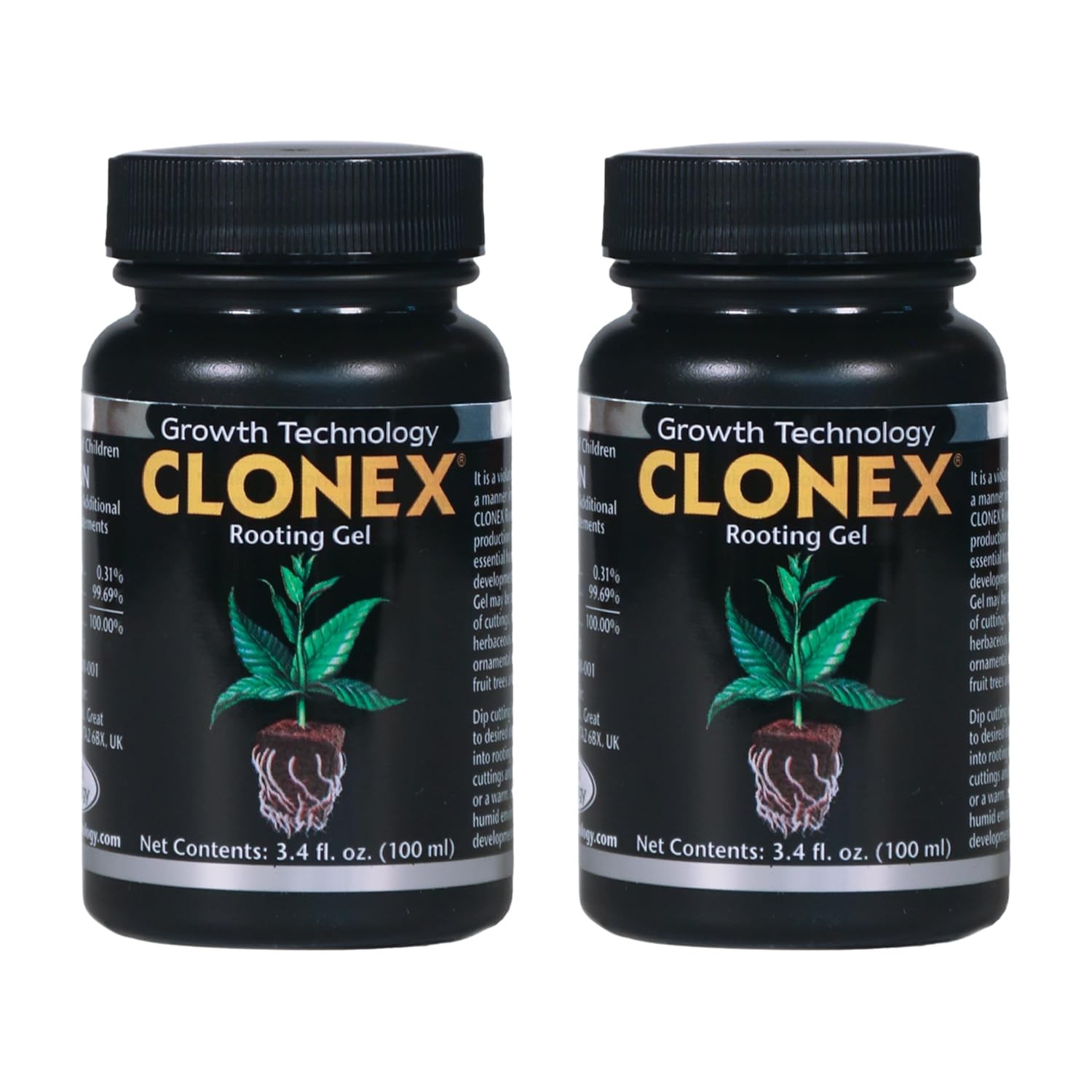 Clonex Rooting Gel - High-Performance Rooting Compound for Plant Cuttings, Conta gallery
