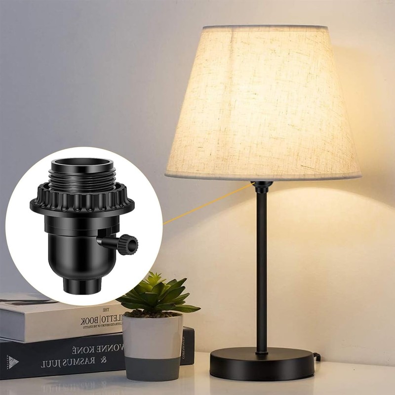 UL Listed E26 Light Socket, Threaded Lamp Socket Replacement with ON/Off Switch gallery