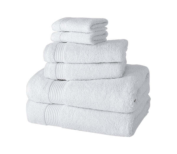 Amadeus 6 & 12 Pc Soft Absorbent Bath Towel Set 650 GSM Quick Dry Turkish Cotton gallery