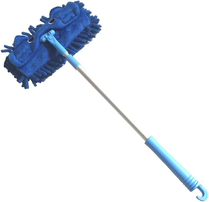 Mini Housekeeping Cleaning Tools Children,3pcs Include Mop,Broom,Dustpan Blue gallery