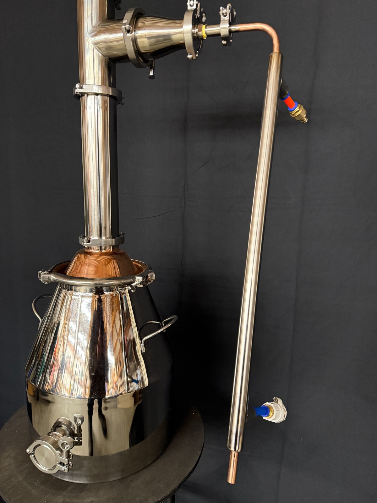 Pot Still - Entry Level 8 gallon 3 inch stainless steel fractionating column gallery