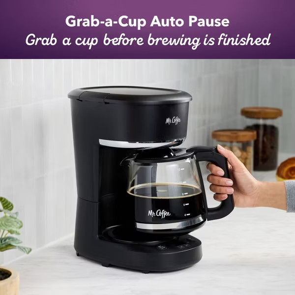 Mr. Coffee 12-Cup Programmable Coffee Maker Black gallery